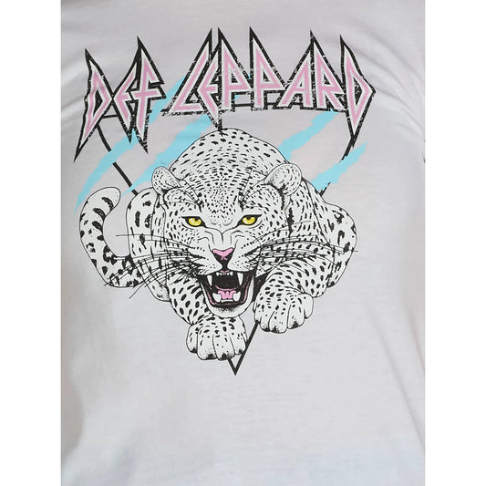 Girl's Def Leppard Graphic Print Tee T-Shirt
