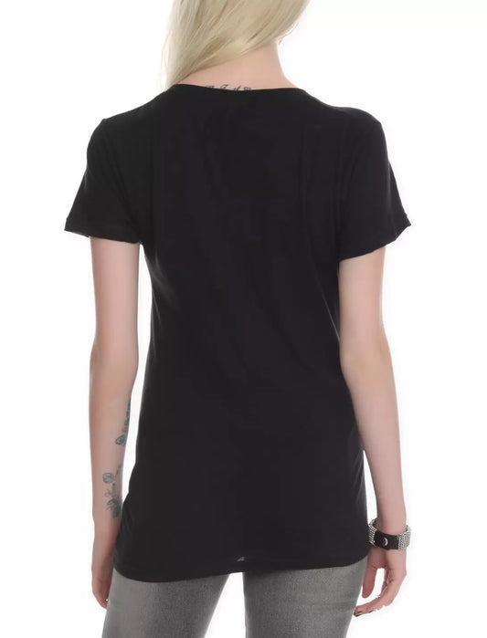 Women Junior's Supernatural Family Business V-Neck T-Shirt Tee