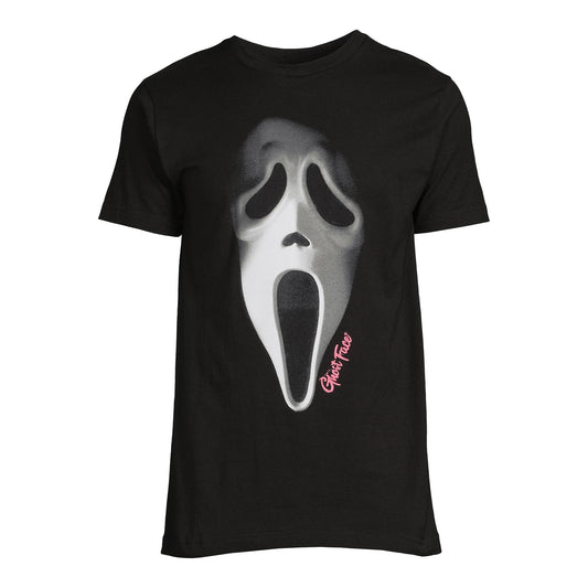 Men's Ghostface Big Face Graphic Tee T-Shirt