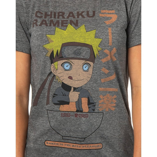 Women's Naruto Shippuden Ramen Is The Best Pleasure Ringer Burnout Graphic T-Shirt