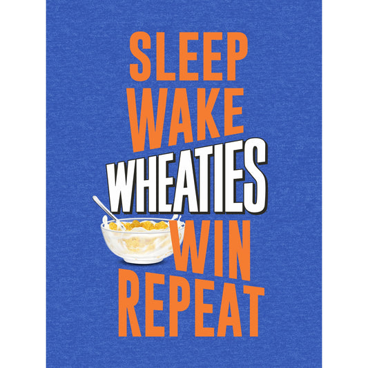 Boy's Blue Heather Wheaties Graphic Tee T-Shirt