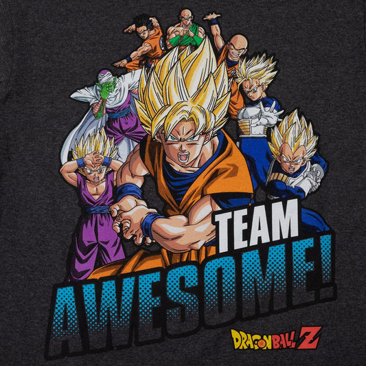 Boys' Dragon Ball Z Team Awesome Graphic T-Shirt Tee
