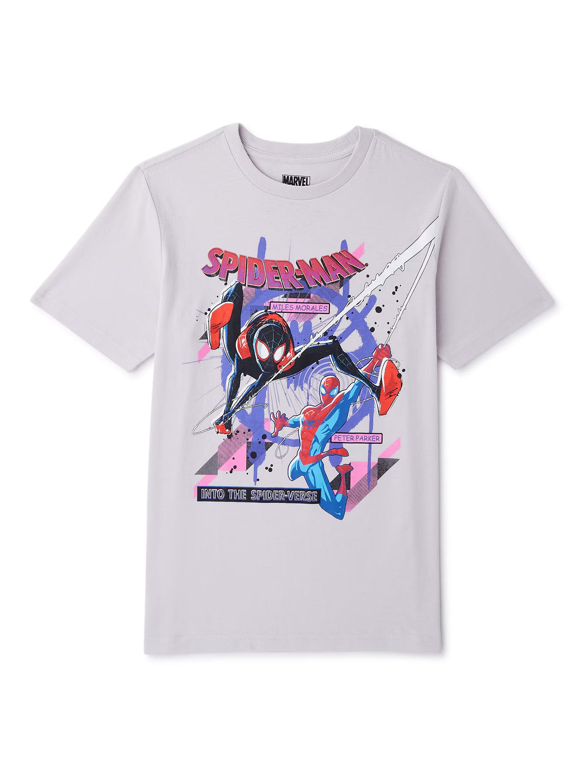 Boy's Spiderman Into the Spider Verse Graphic Tee T-Shirt