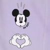 Purple Disney Mickey Mouse Bike Shorts for Women