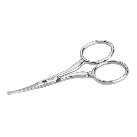 Rex Distributor barber scissors, RI 517-B 4-inch curved nose and facial hair scissors