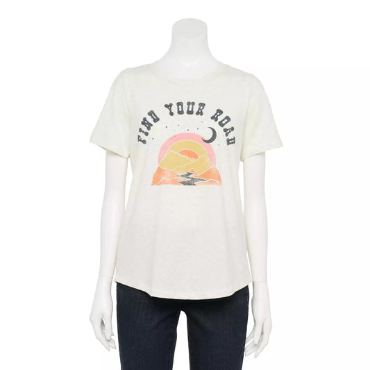 Women's Find Your Road Desert Graphic T-Shirt