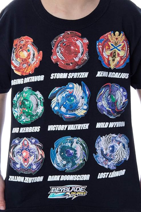 Boys' Beyblade Burst Spinner Graphic T-Shirt Tee