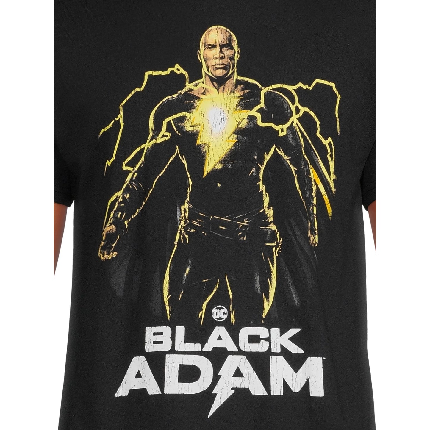 Men's DC Comics Black Adam Graphic Tee with Short Sleeves - Rex Distributor, Inc. Wholesale Licensed Products and T-shirts, Sporting goods,