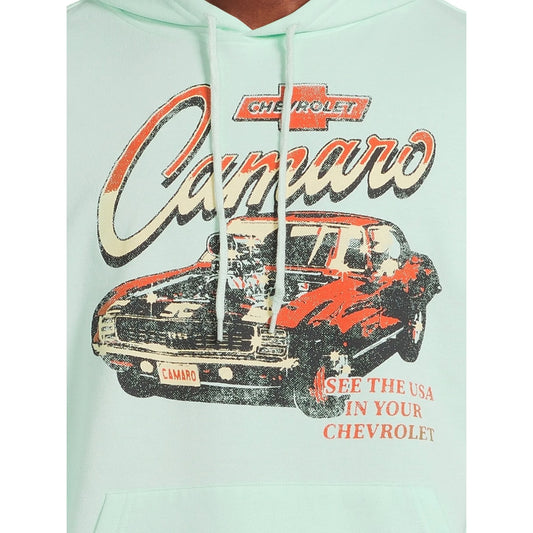 Men's Chevrolet Hot Rod Camaro Graphic Fleece Hoodie