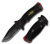 DK 0033-BK 4.5" Black Assist-Open Tactical Handle Duck USA Folding Knife