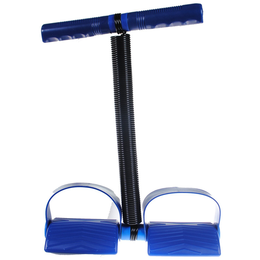 Portable Rex DV 109 spring tension rower and curler for boxing and fitness, compact home ab exerciser with spring-loaded resistance.