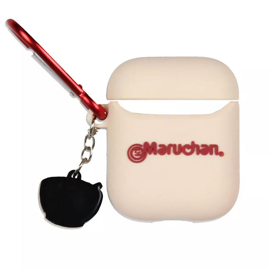 Maruchan Ramen Instant Lunch Send Noods Airpod Generation 1 and 2 Earbud Holder with Charm and Carabiner