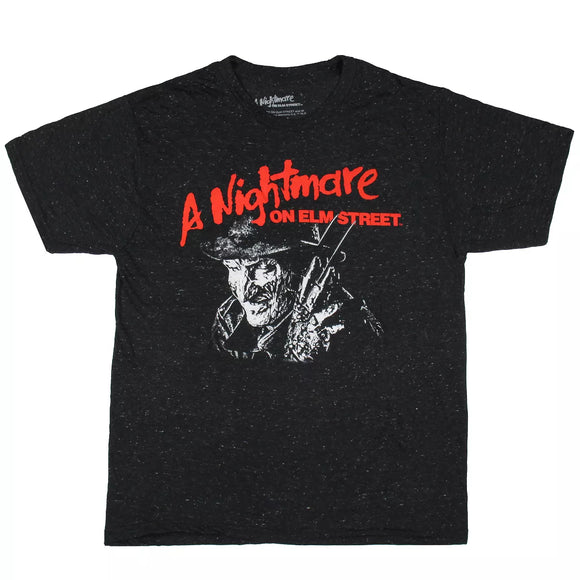 Men's A Nightmare on Elm Street Freddy Krueger Distressed T-Shirt Tee