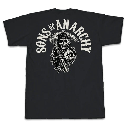 Men's Sons of Anarchy Reaper Crew Graphic Tee T-Shirt