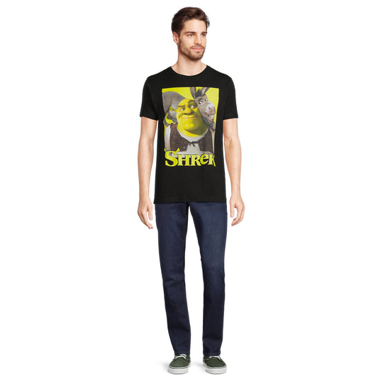 Men's Shrek & Donkey Graphic Tee T-Shirt