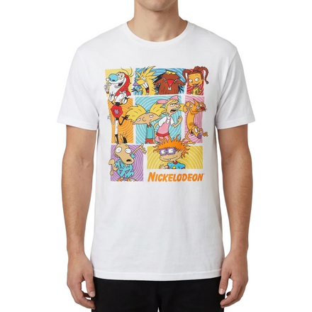 Men's Retro 90's Nickelodeon™ Cartoons Graphic Tee T-Shirt