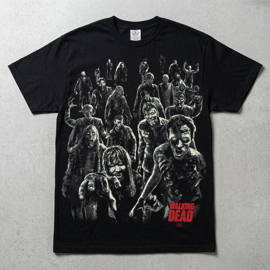 Men's Walking Dead Walkers Graphic Tee T-Shirt Black