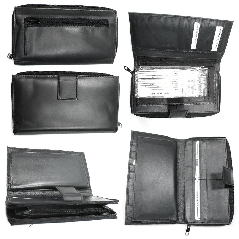 CB 02-BK Womens black wallet - Rex Distributor, Inc. Wholesale Licensed Products and T-shirts, Sporting goods,