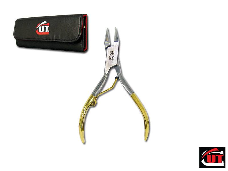 Rex Distributor Inc. CUT 504-GS ingrown nail nipper with ergonomic handles for precise toenail and ingrown nail trimming.