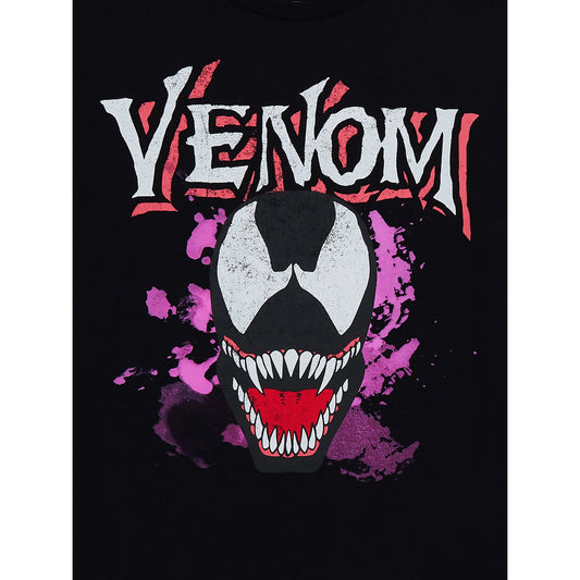 Boys Marvel Venom Short Sleeve, Graphic T-Shirt Tee