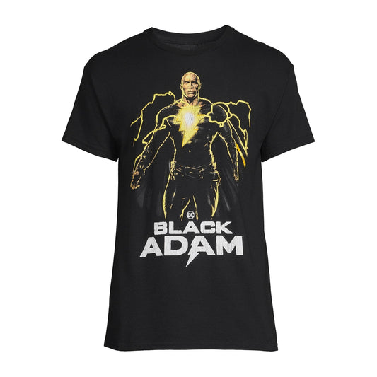 Men's DC Comics Black Adam Graphic Tee with Short Sleeves