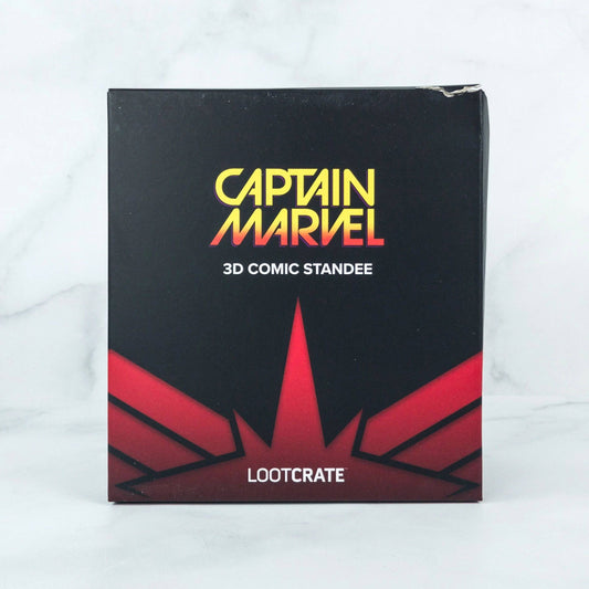 Captain Marvel Comic Collectible Figure 3D Comic Standee