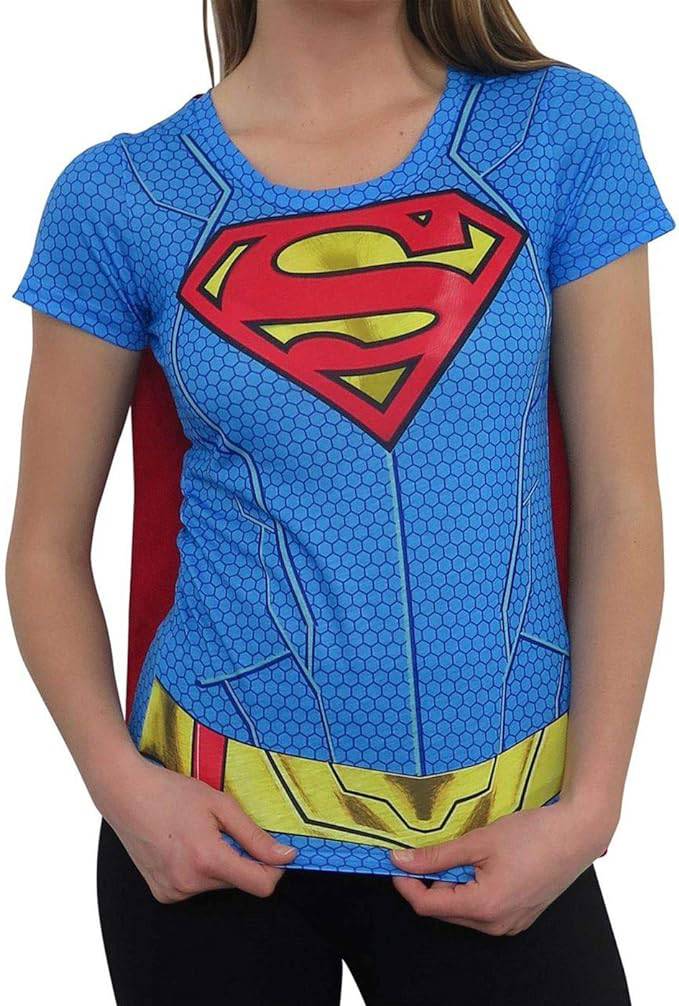 thumbnail image 2 of DC Comics Supergirl Kids Costume Multicoloured 4 - 6 Years 2 of 9