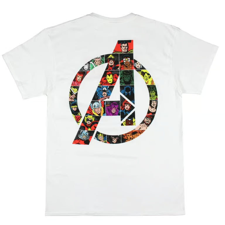 Men's Marvel Avenger Character Logo T-Shirt Tee