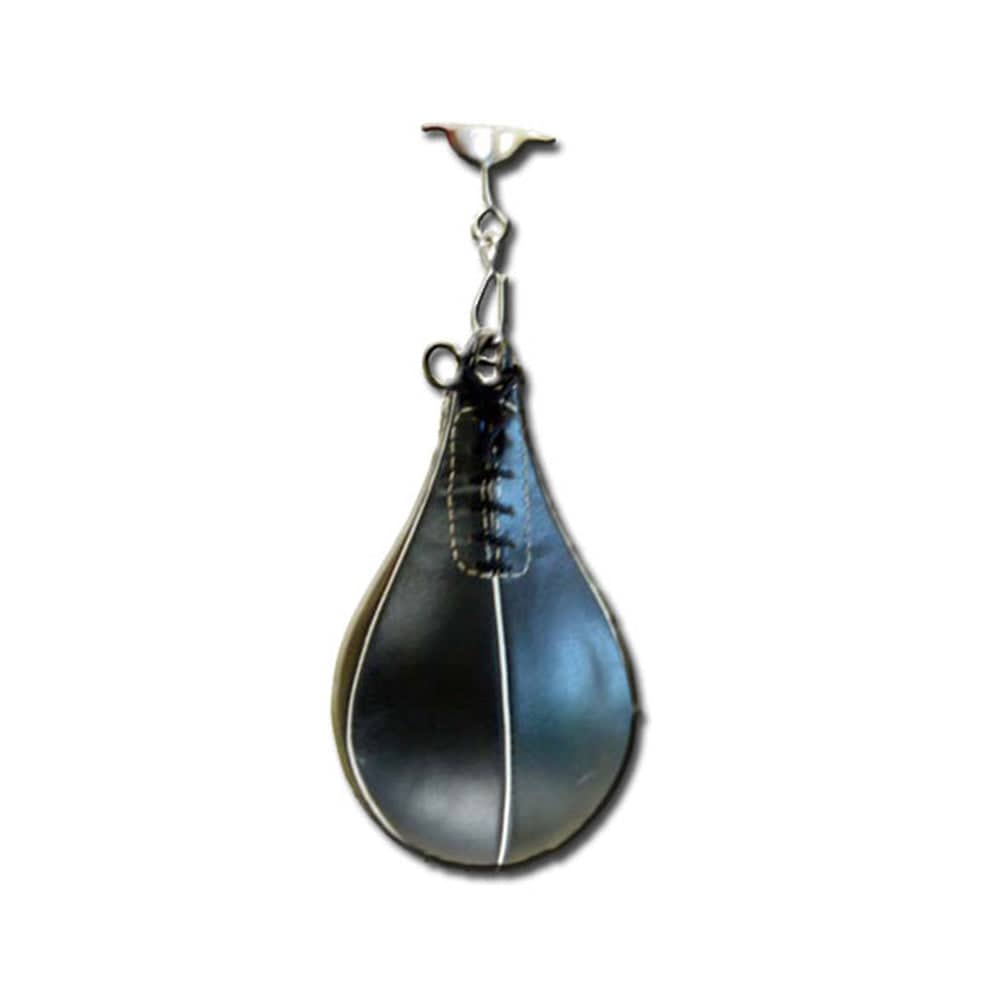 REX 344-LLB Black leather speed bag - Rex Distributor, Inc. Wholesale Licensed Products and T-shirts, Sporting goods,