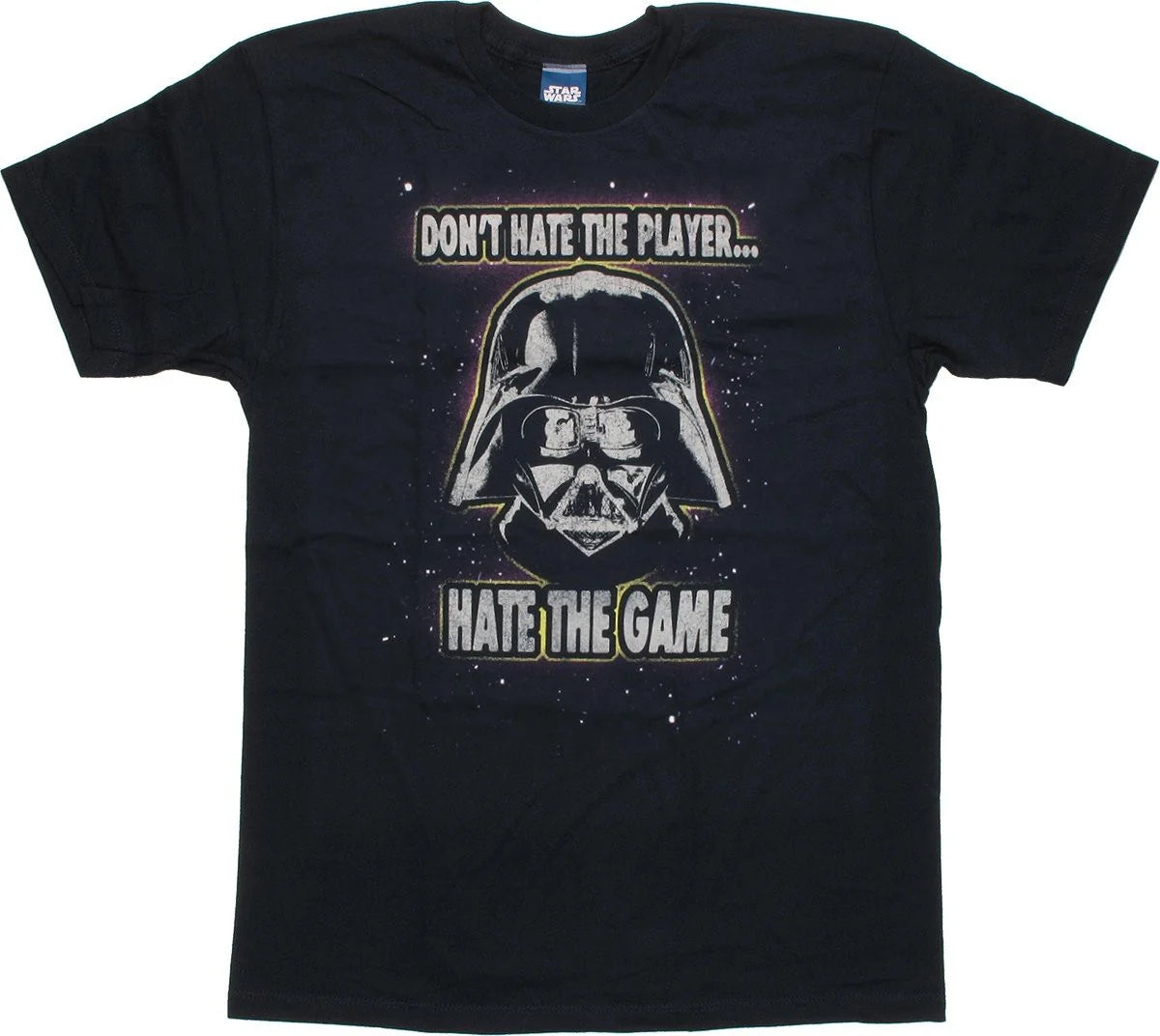 Men's Star Wars Darth Vader Hate the Game Graphic Tee T-Shirt