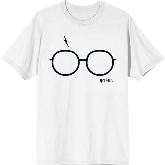 Women Junior's Harry Potter Glasses Graphic T-Shirt Tee
