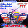 PKG DEAL #148 - 50 PCS Mini Basketball Package Deal