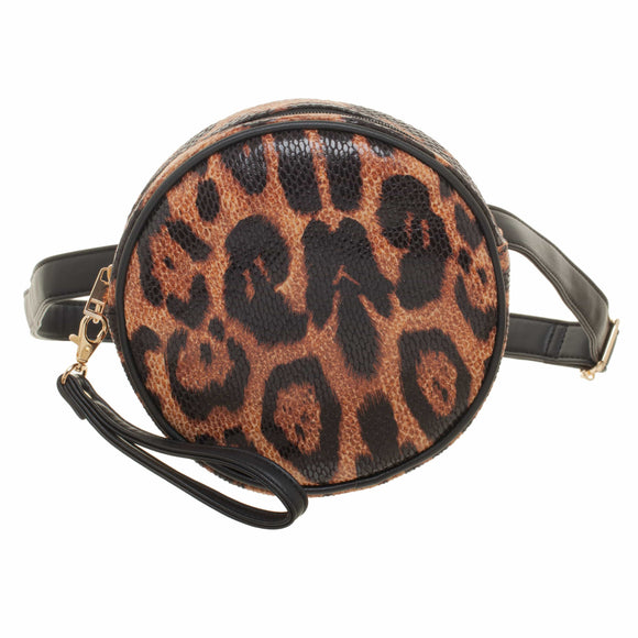 Leopard Cheetah Purse Halo Belt Bag