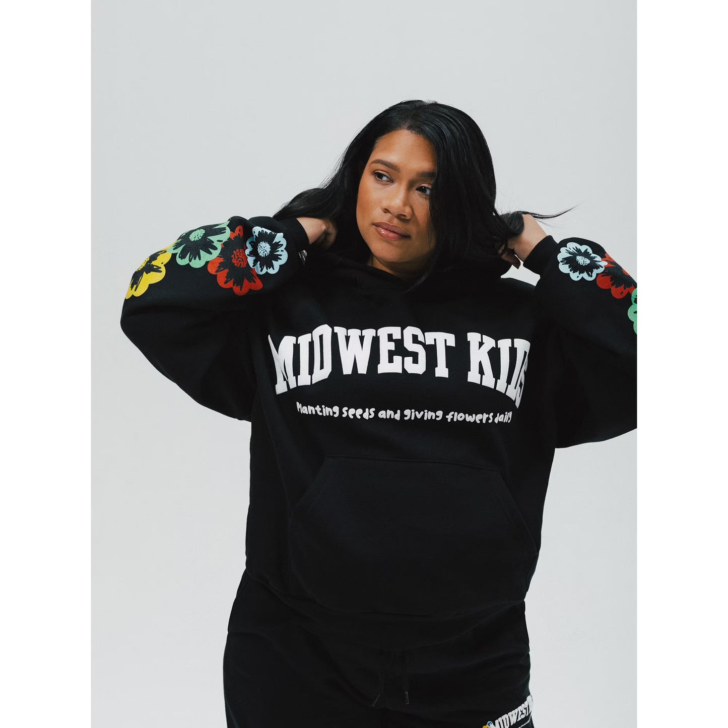 Men's Midwest Kids Apparel graphic hoodie sweatshirt by Mad Engine, featuring a colorful printed design on the pullover hoodie.