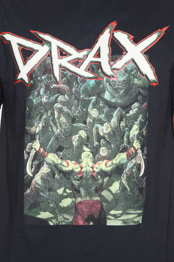 Men's Guardians Of The Galaxy Drax Short Sleeve Tee - Black