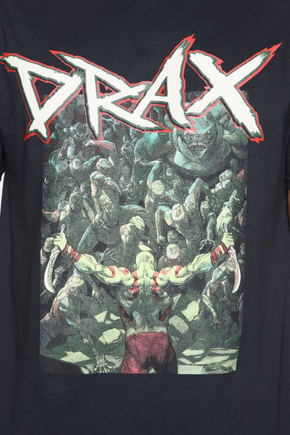 Men's Guardians Of The Galaxy Drax Short Sleeve Tee - Black