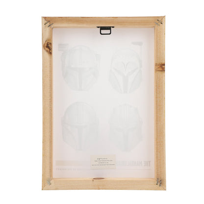 Star Wars The Mandalorian Creed Hanging Wall Decor