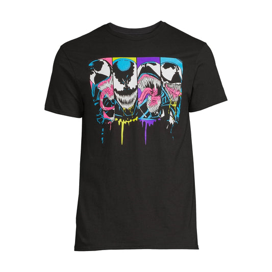 Men's Marvel Venom Faces Graphic T-Shirt Tee
