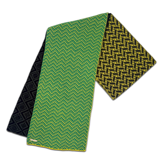 Multicolor Laundry by Shelli Segal 38-inch scarf featuring vibrant patterns and lightweight fabric, perfect for accessorizing.