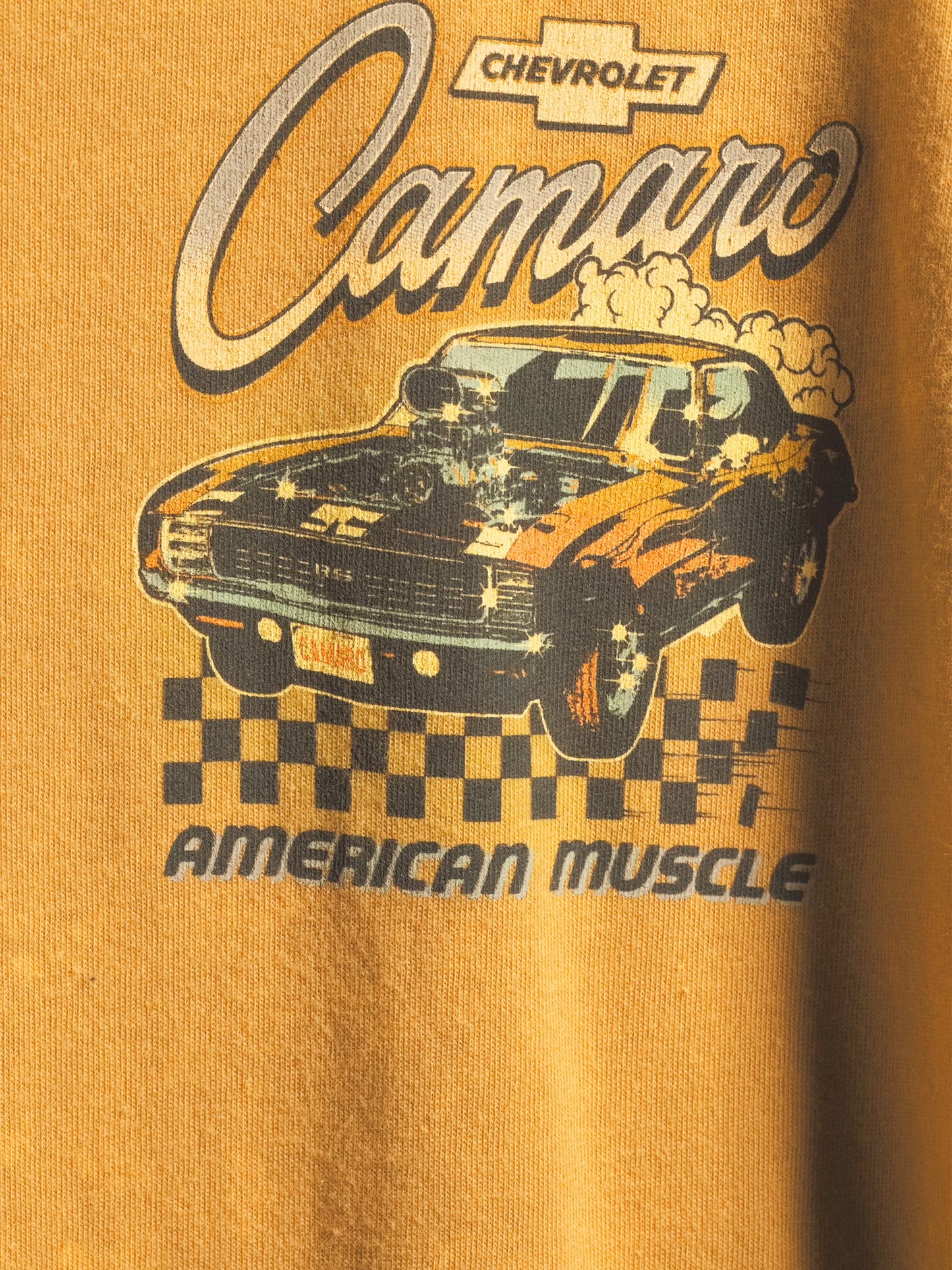 Men's Chevrolet Camaro American Muscle Long Sleeve Graphic T-Shirt