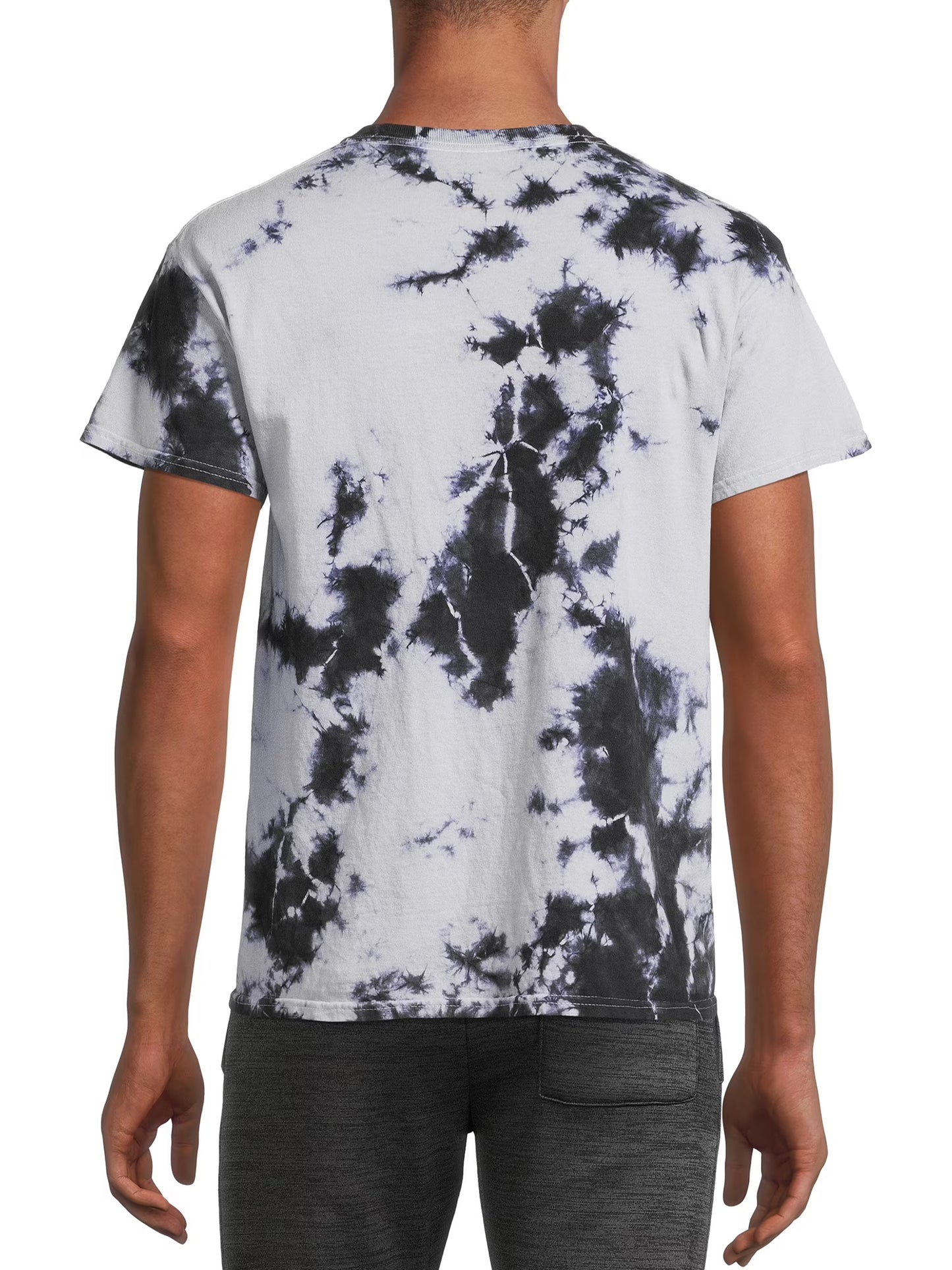 Men's tie-dye Gm Chevrolet Camaro Z28 graphic T-shirt by Mad Engine, featuring vibrant Camaro Z28 design on casual shirt.