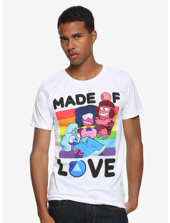 Men's Steven Universe Made Of Love T-Shirt Tee