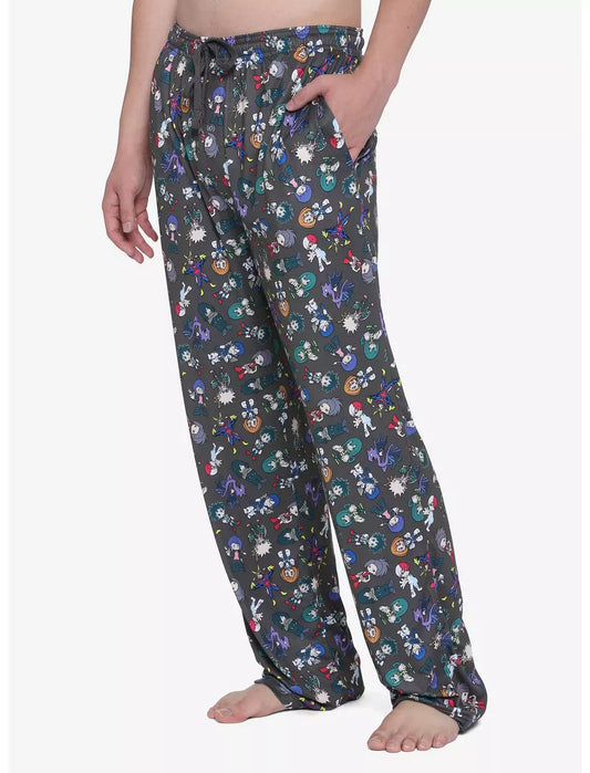 Men's My Hero Academia Chibi Characters Pajama Pants