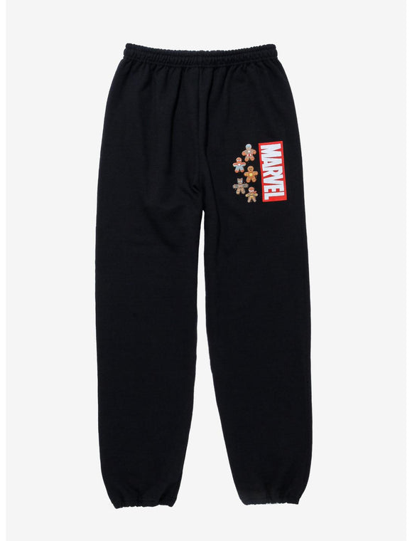 Men's Marvel Eat the Universe Gingerbread Heroes Joggers