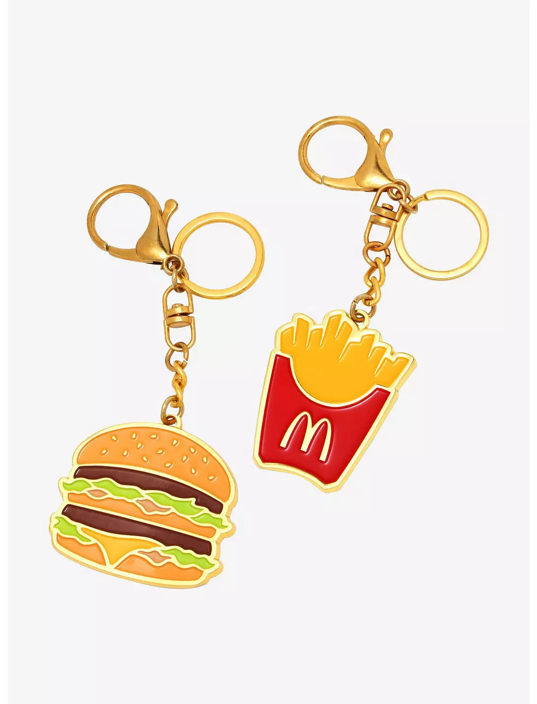 McDonald's Big Mac & Fries Keychain Set