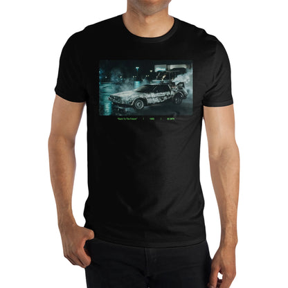 Men's Back to the Future Logo & DeLorean Graphic T-Shirt 2-Pack