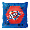Northwest NBA Oklahoma City Thunder Velvet Pillow 16" x 16", Connector