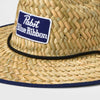 Men's Pabst Blue Ribbon Lifeguard Straw Sun Hat - Red/White/Blue