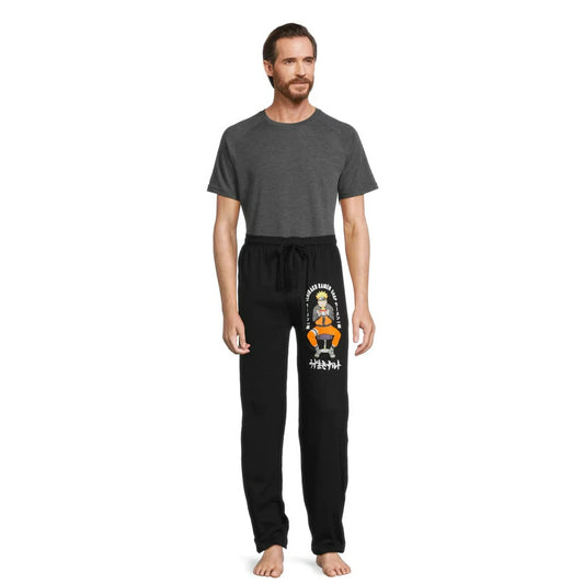 Men's Naruto Ramen Graphic Print Sleep Pants