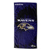 Northwest NFL Baltimore Ravens Pyschedlic Beach Towel 30" x 60"